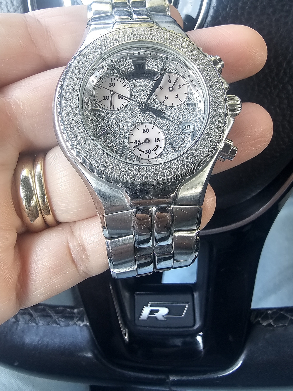 Vintage Technodiamond TechnoMarine Watch